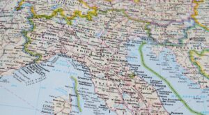 Italia: cartina politica