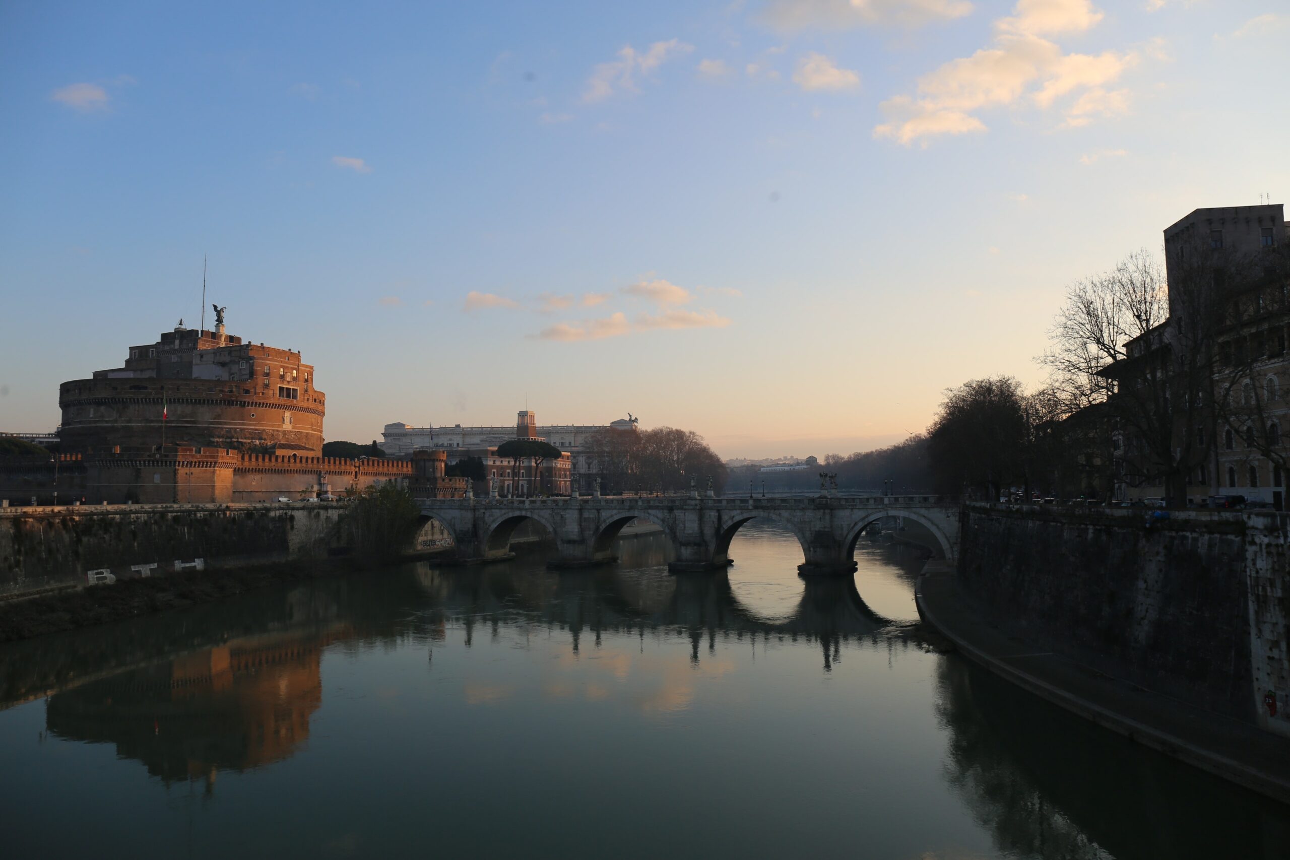 la nascita di roma tevere